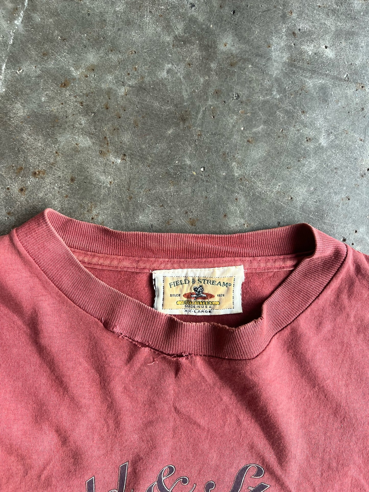 Vintage Red Field And Stream Shirt - XXL