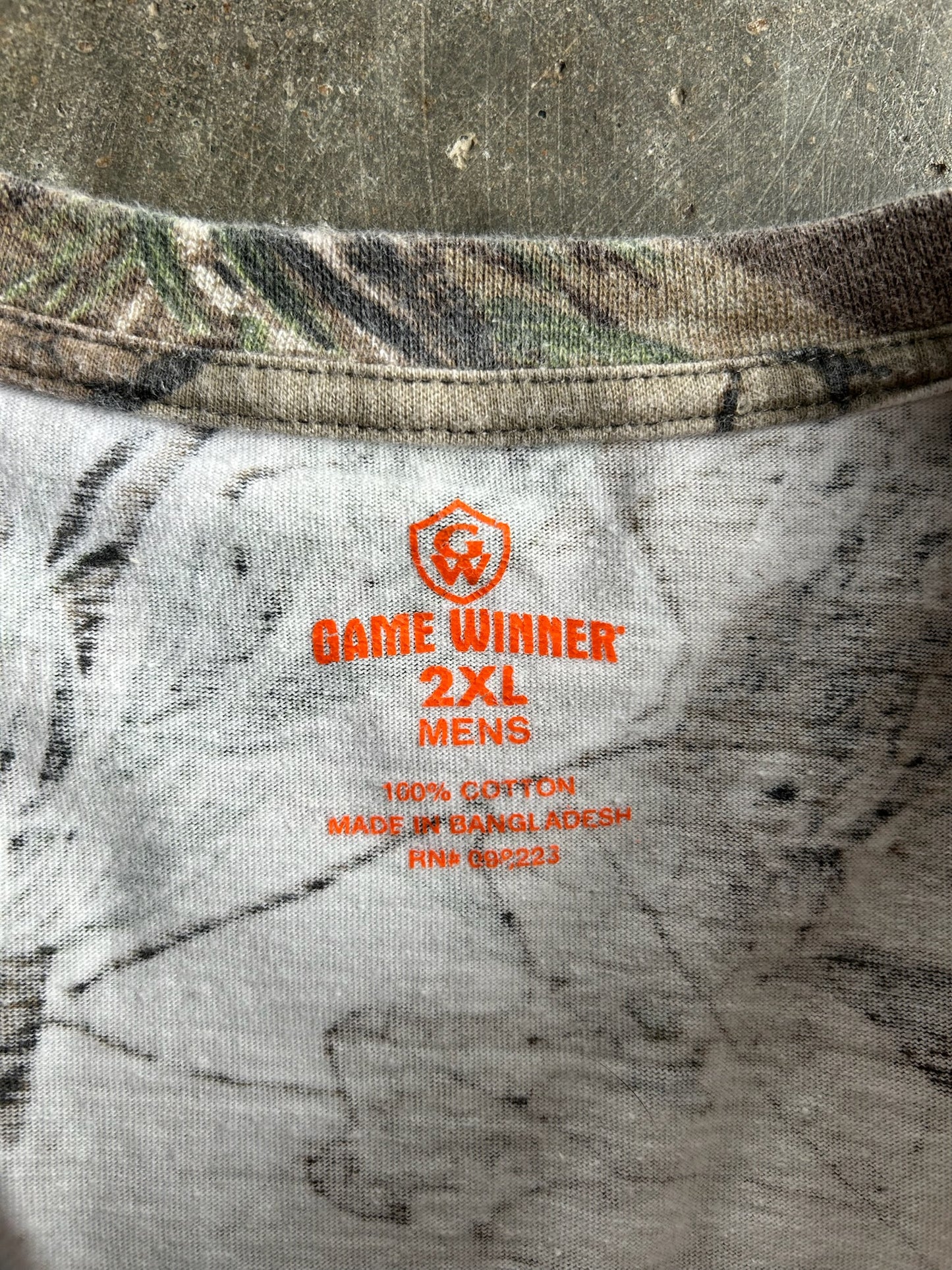 Game Winner Realtree Camo Tee - XXL