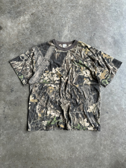 Faded Mossy Oak Camo Shirt - XL