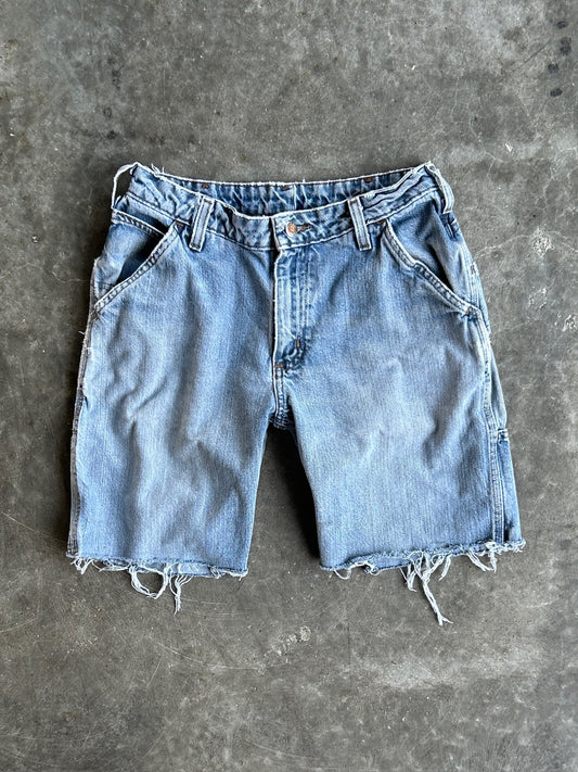 Vintage Medium Wash Carhartt Carpenter Shorts - 28