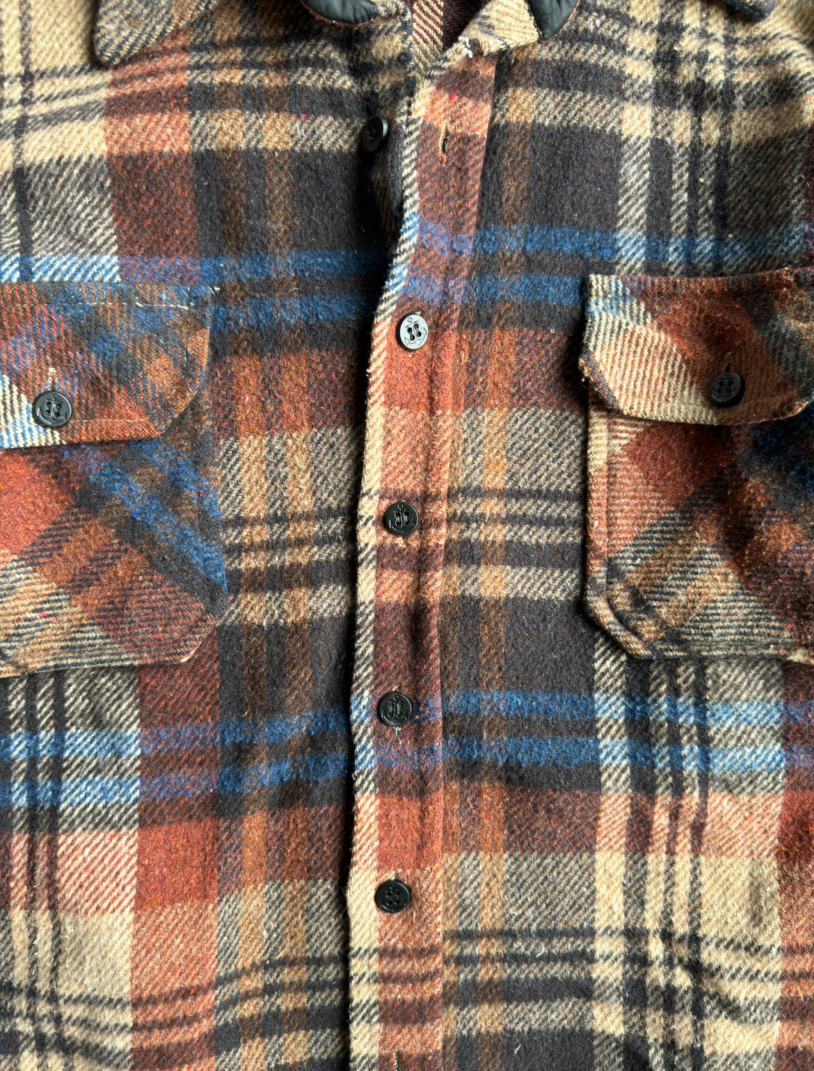 Vintage Town Trail Flannel Jacket - M