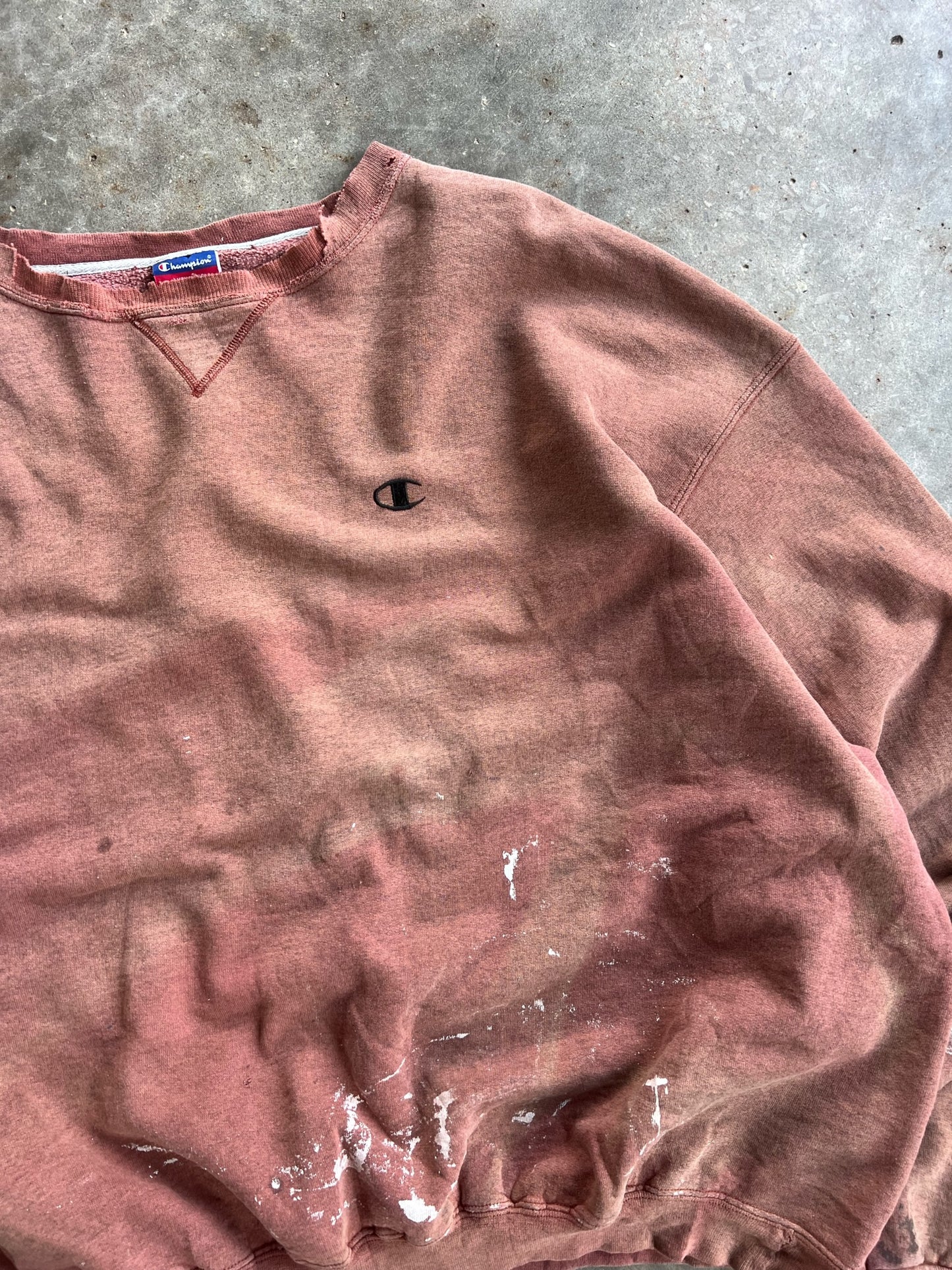 Vintage Faded Red Champion - XXL