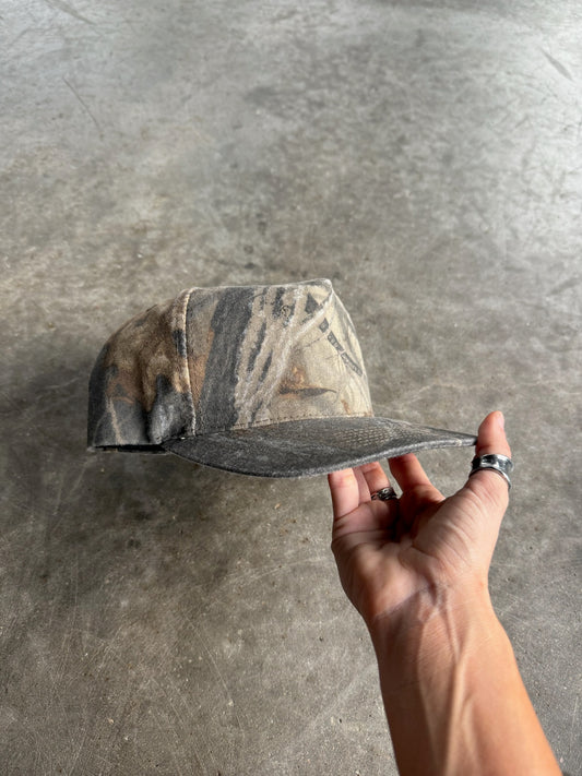 Vintage Camo Snapback Hat