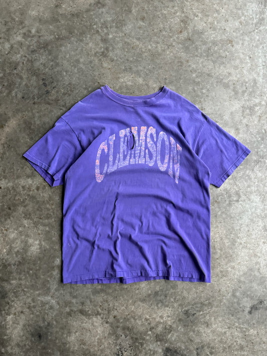 Vintage Distressed Clemson Shirt - XL