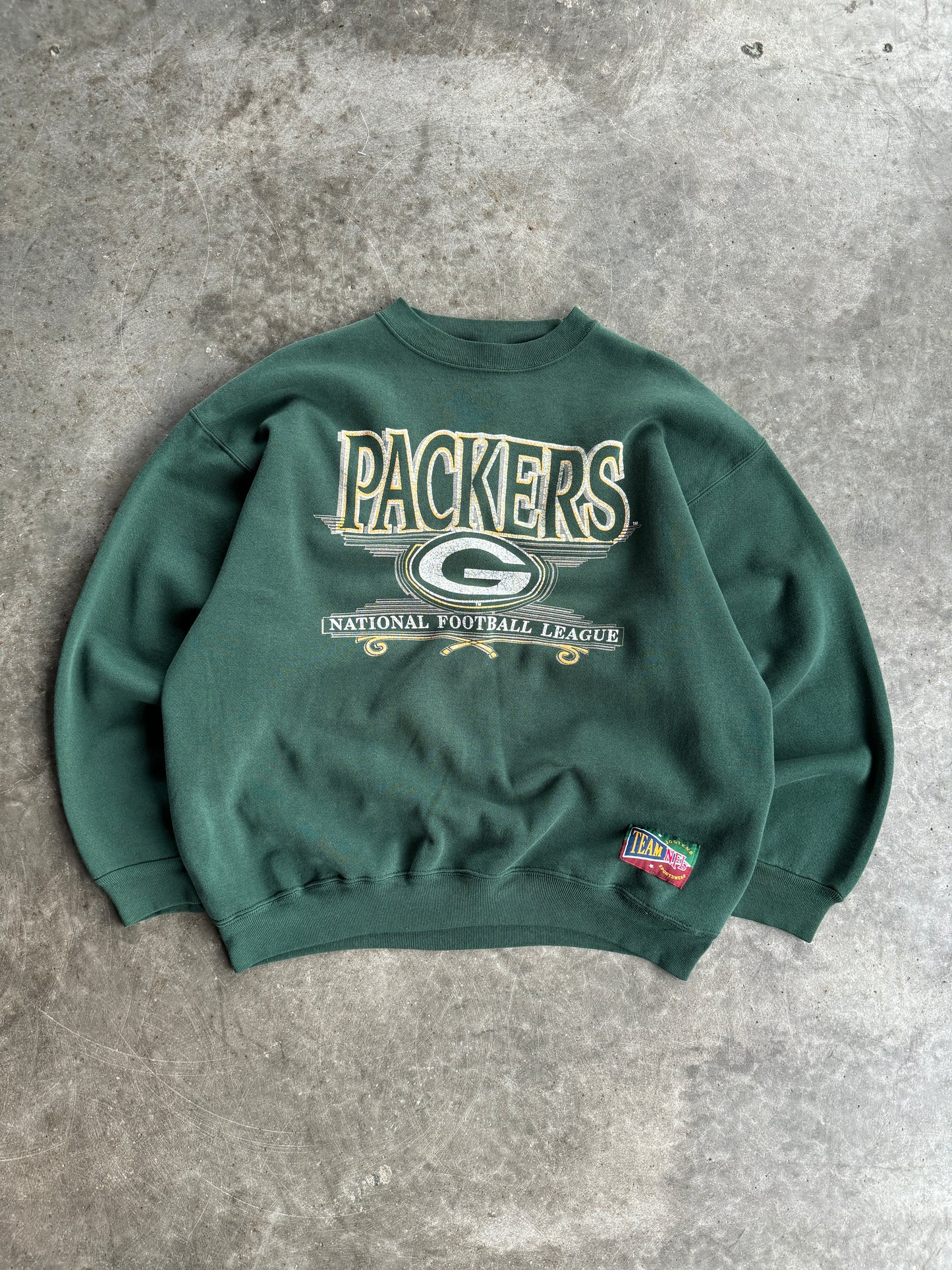 Vintage Jostens NFL Green Bay Packers Crew - XL