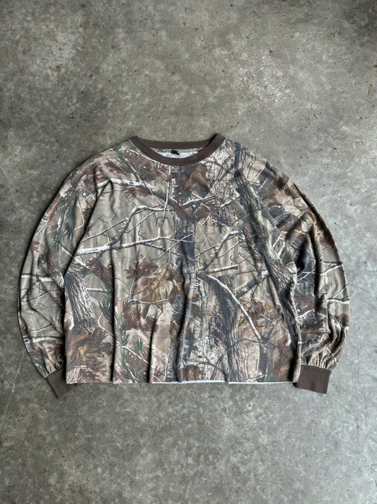 Vintage RealTree Camo Long Sleeve Shirt - XL