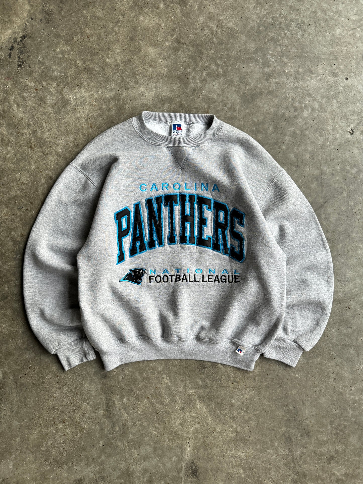 Vintage Carolina Panthers NFL Crew - M