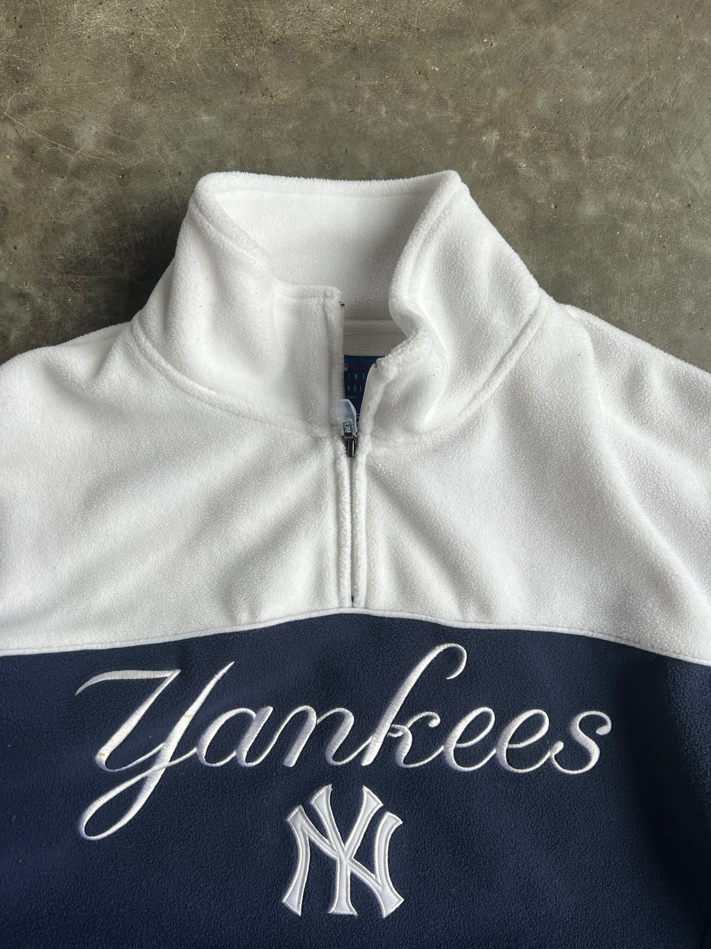 Vintage Yankees Fleece Quarter Zip - M