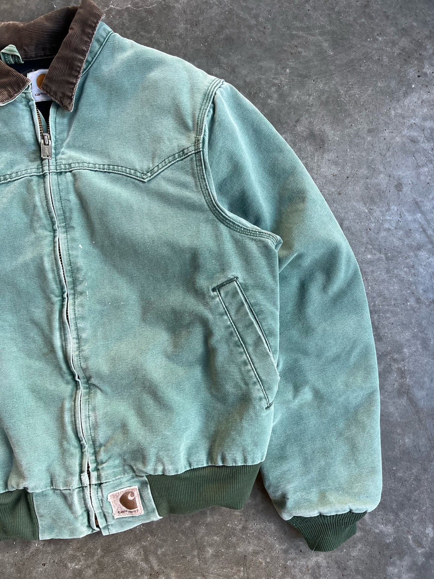 Vintage Teal Carhartt Santa Fe Jacket - M