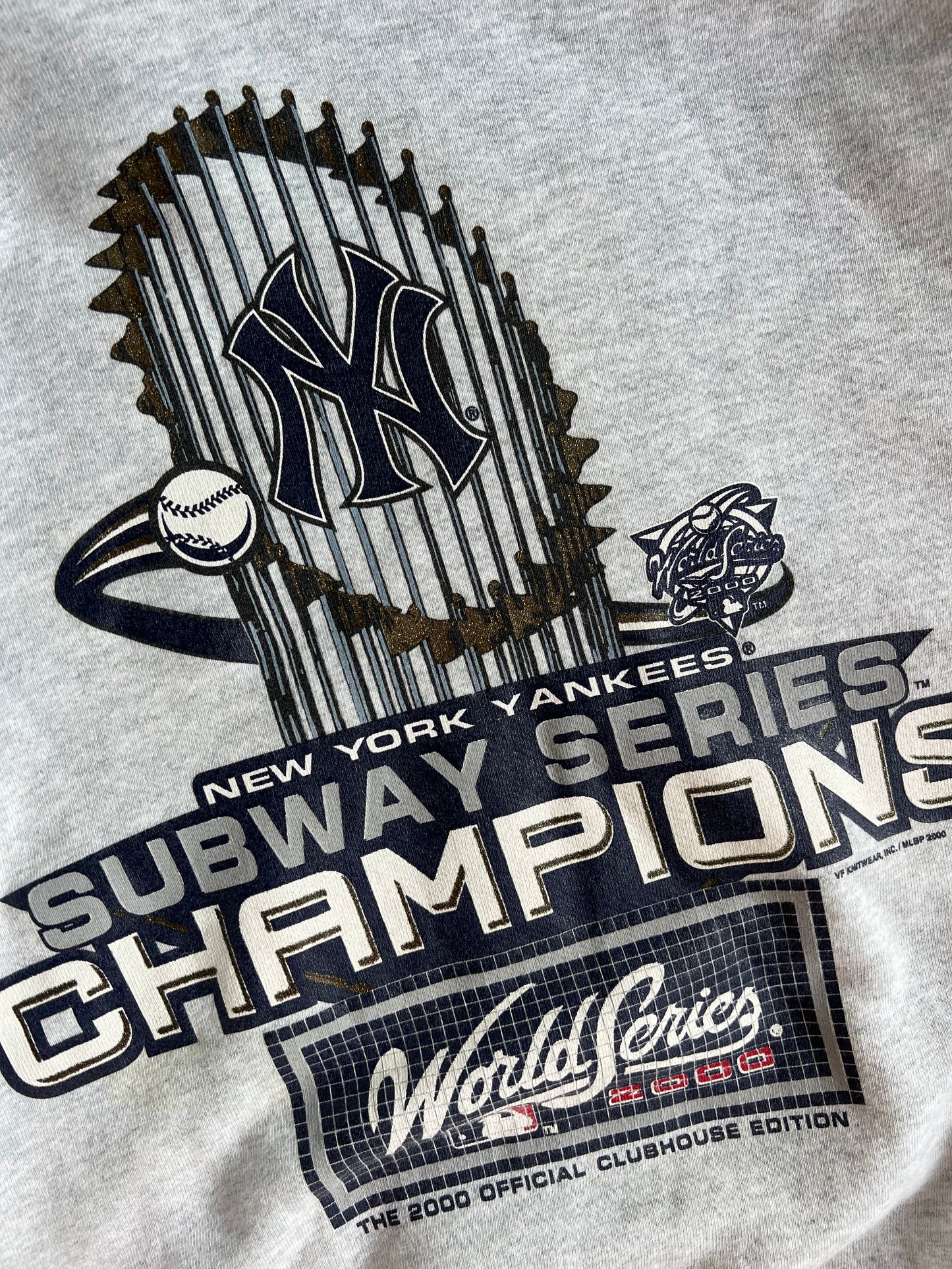 Vintage Y2K New York Yankees Crew - XL