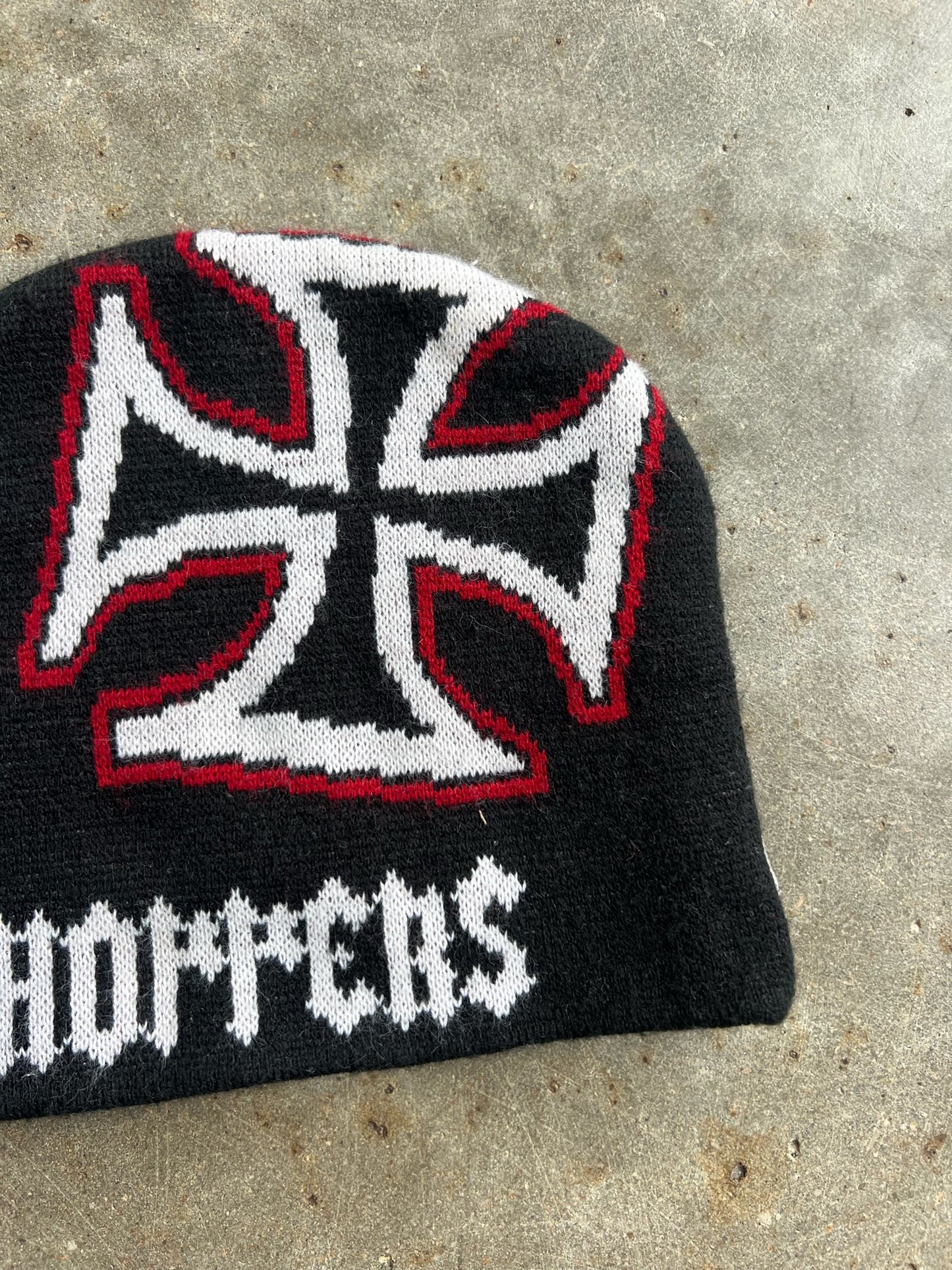 Vintage Black West Coast Choppers Beanie