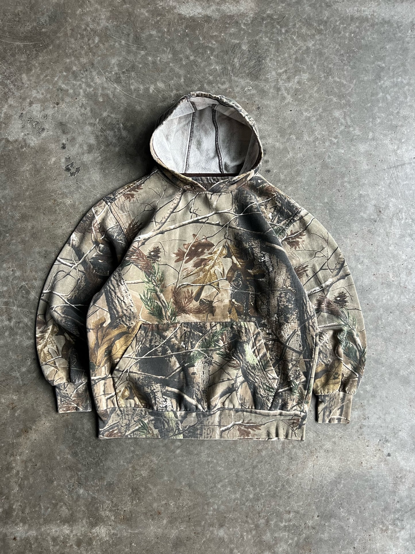 Faded Realtree Camo Game Winner Hoodie - M