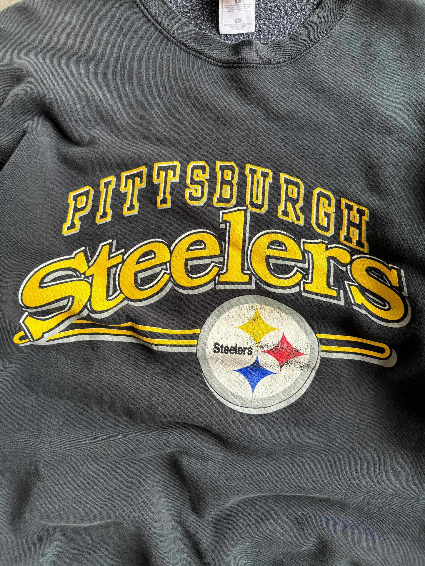 Vintage Pittsburgh Steelers Crew - L