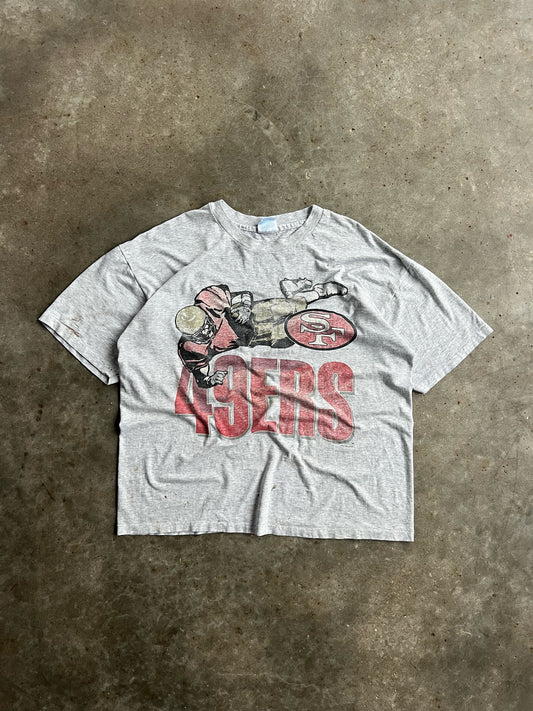 Vintage Faded San Francisco 49ers Shirt - XL