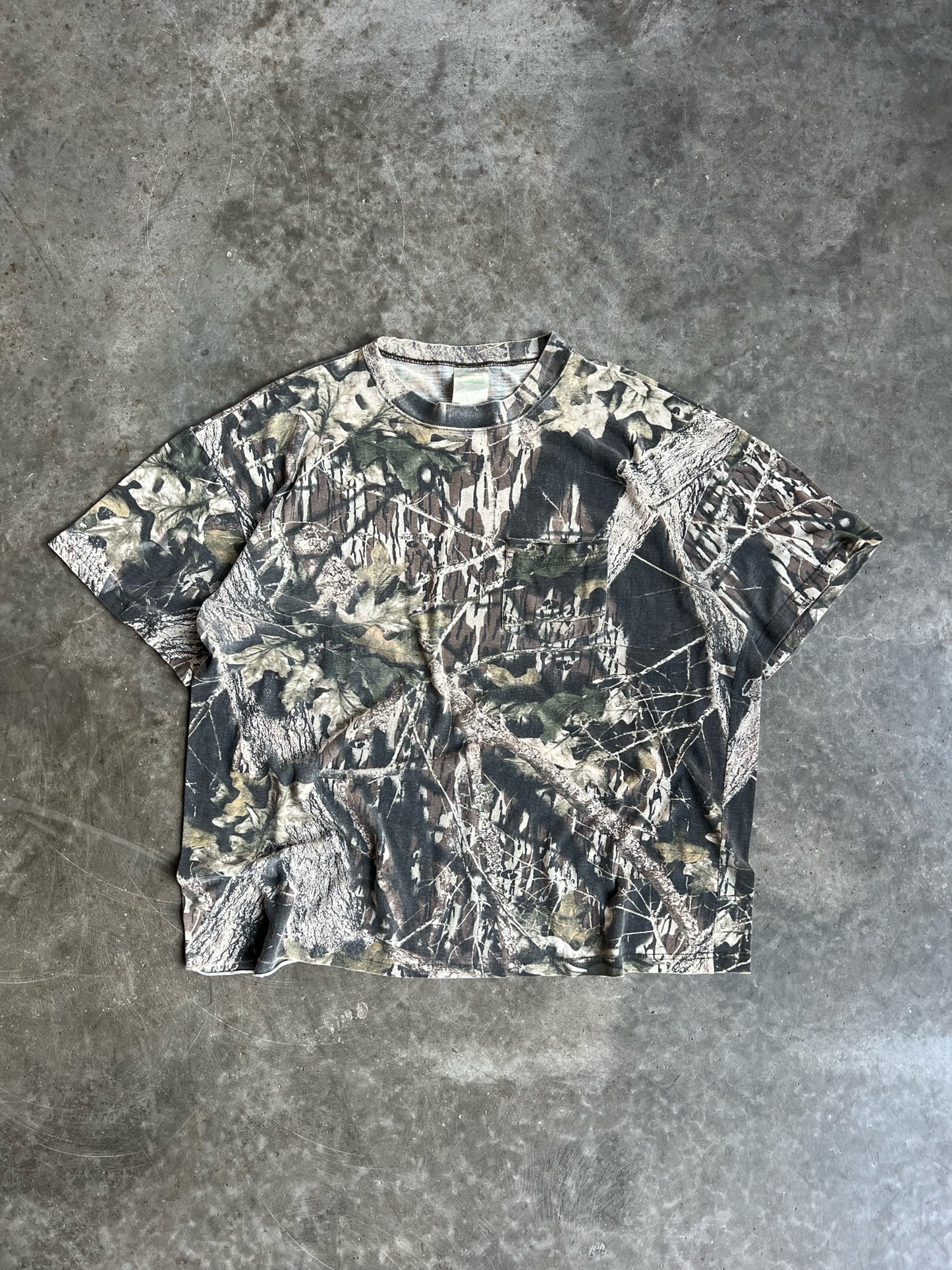 Vintage Mossy Oak Camo Shirt - XXL