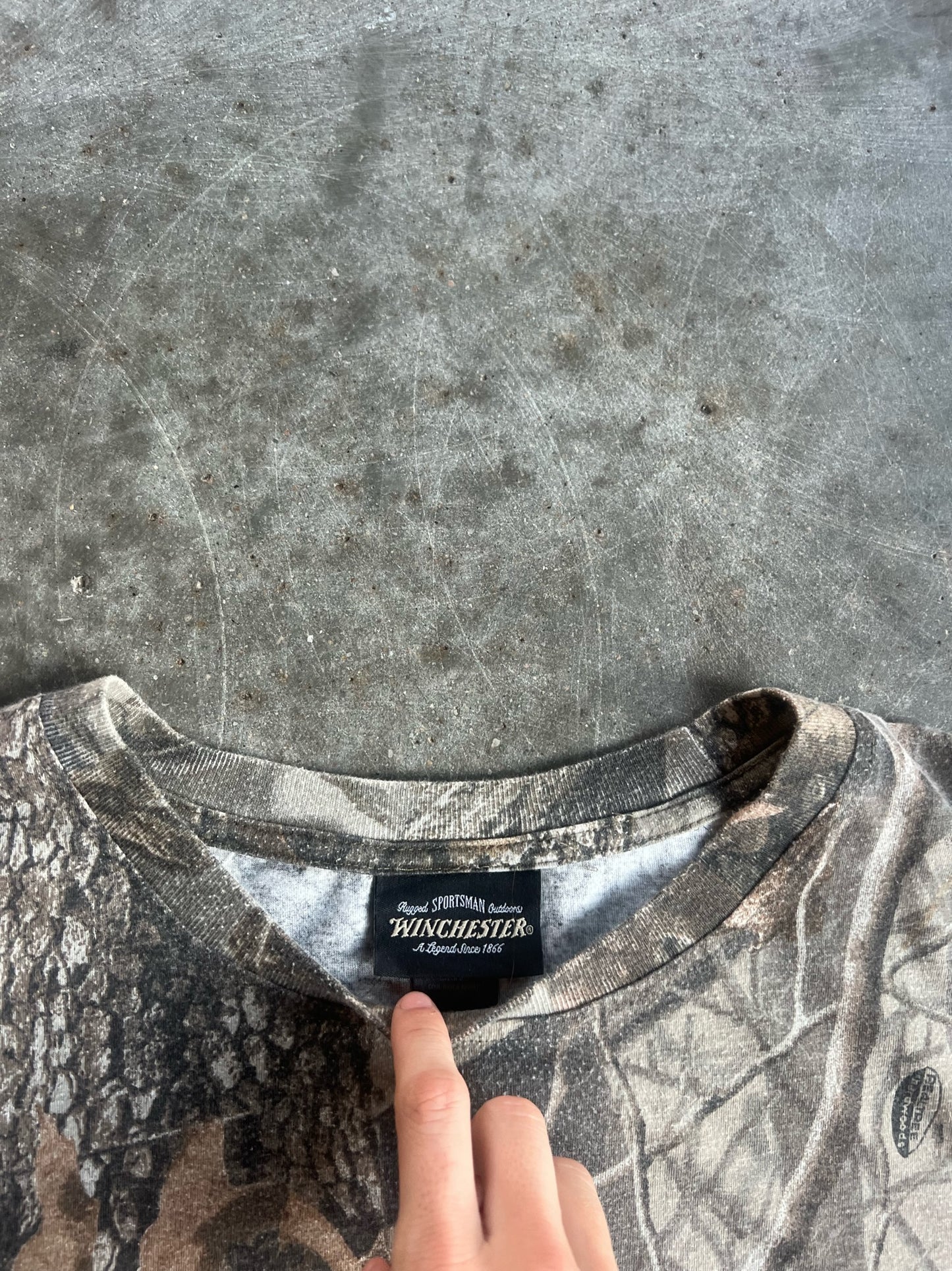 Vintage Winchester Camo Shirt - XXL