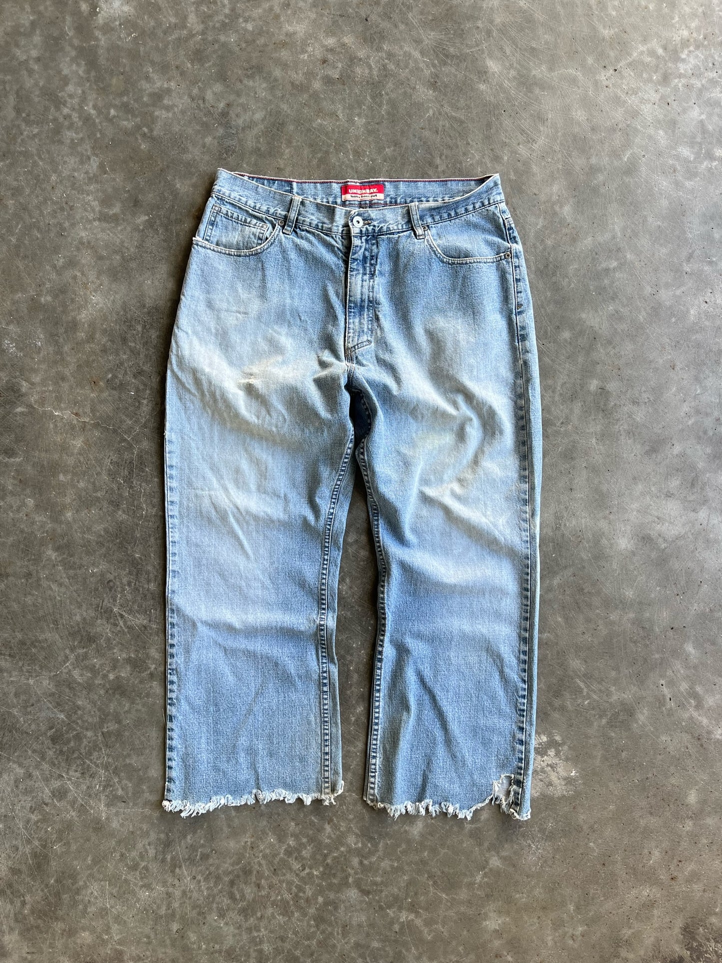 Vintage Faded Light Wash Union Bay Pants - 36