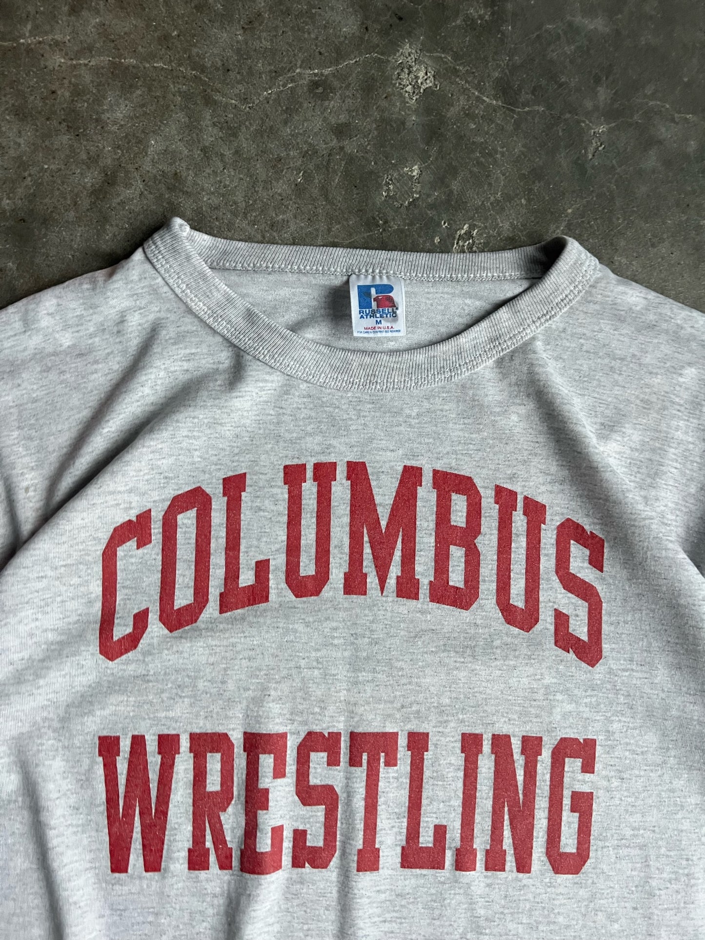 Vintage Columbus Wrestling Shirt - M