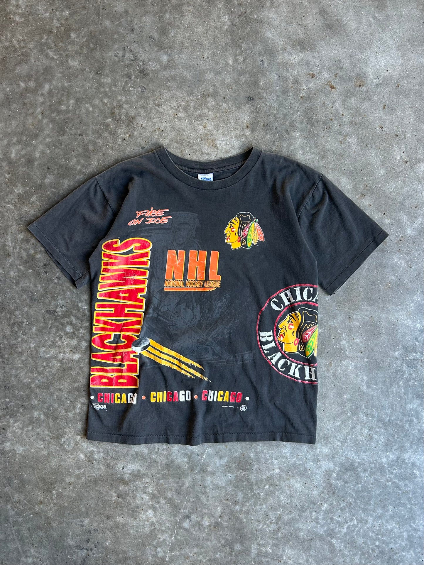 Vintage Chicago Blackhawks NHL Shirt - L