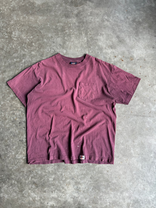 Vintage Dickies Maroon Shirt - XL