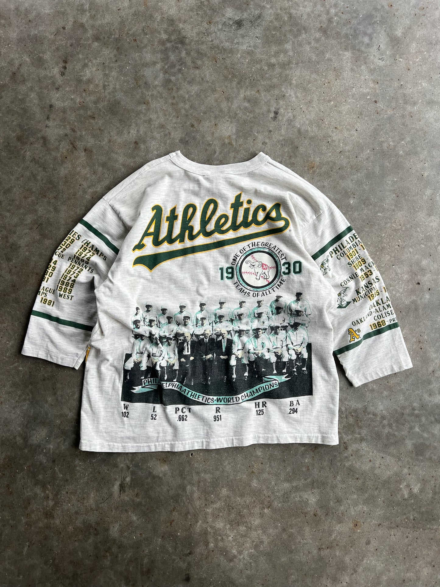 Vintage Oakland Athletics Long Gone Shirt - XL