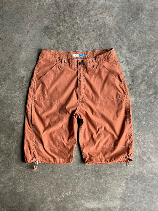 Vintage Orange Levi's Sport Shorts - M