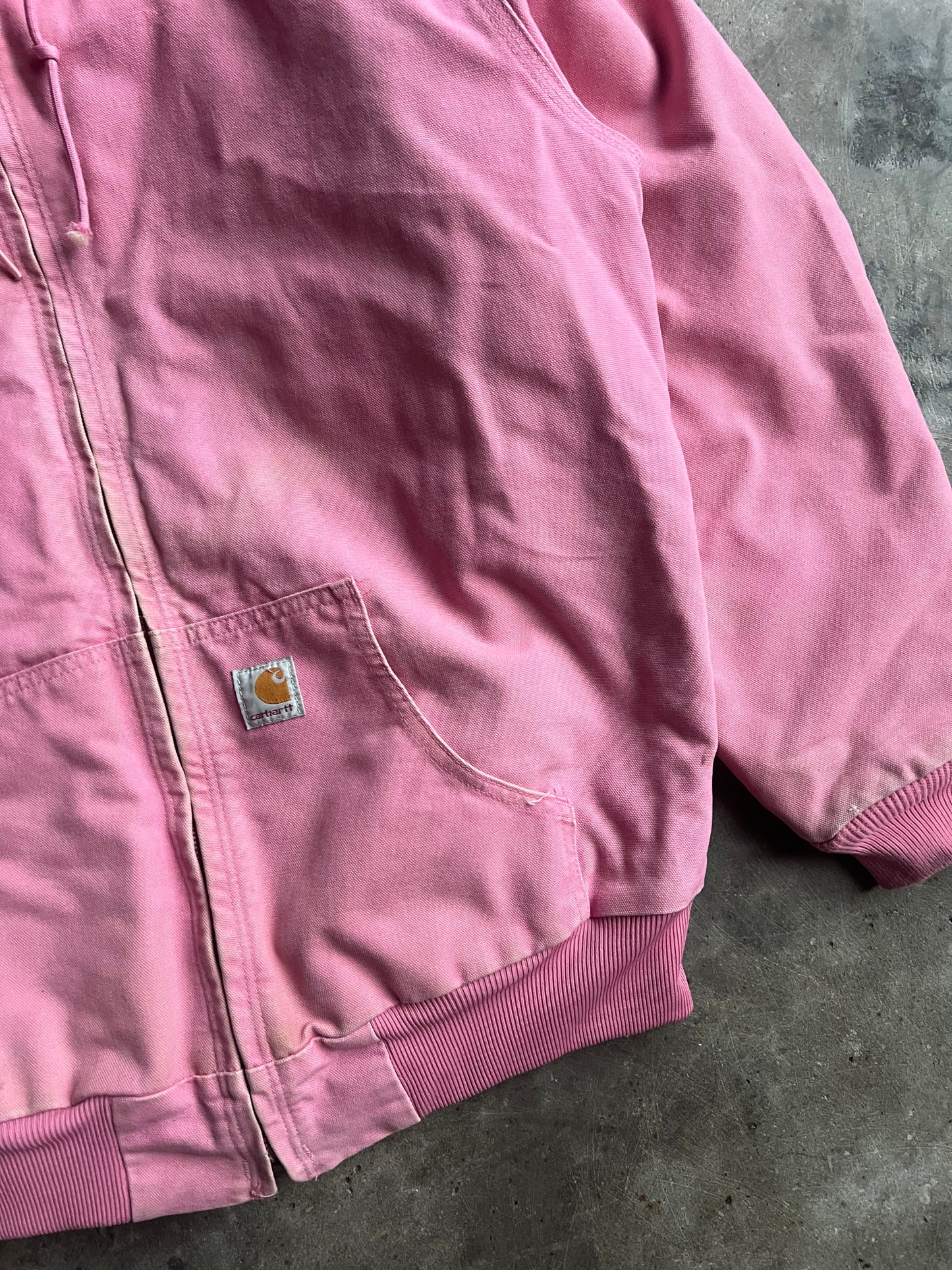 Vintage Pink Yankees Carhartt Jacket - XL