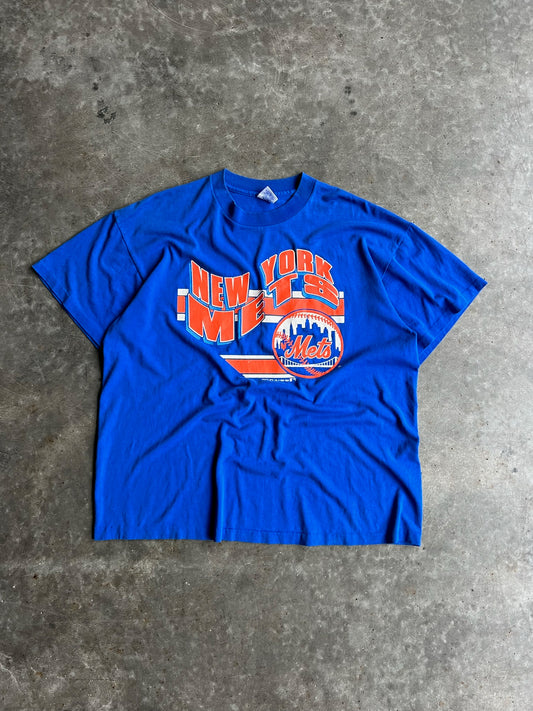 Vintage Blue New York Mets Shirt - XL