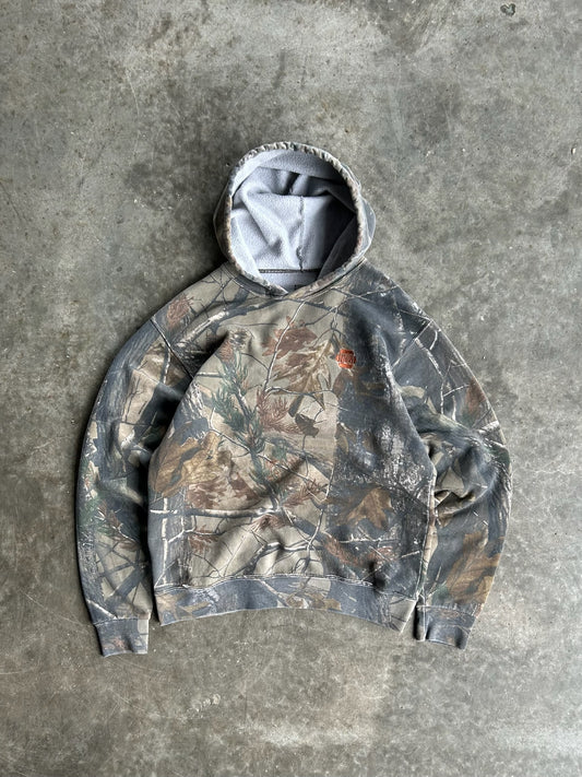 Vintage Camo Napa Faded Hoodie - M