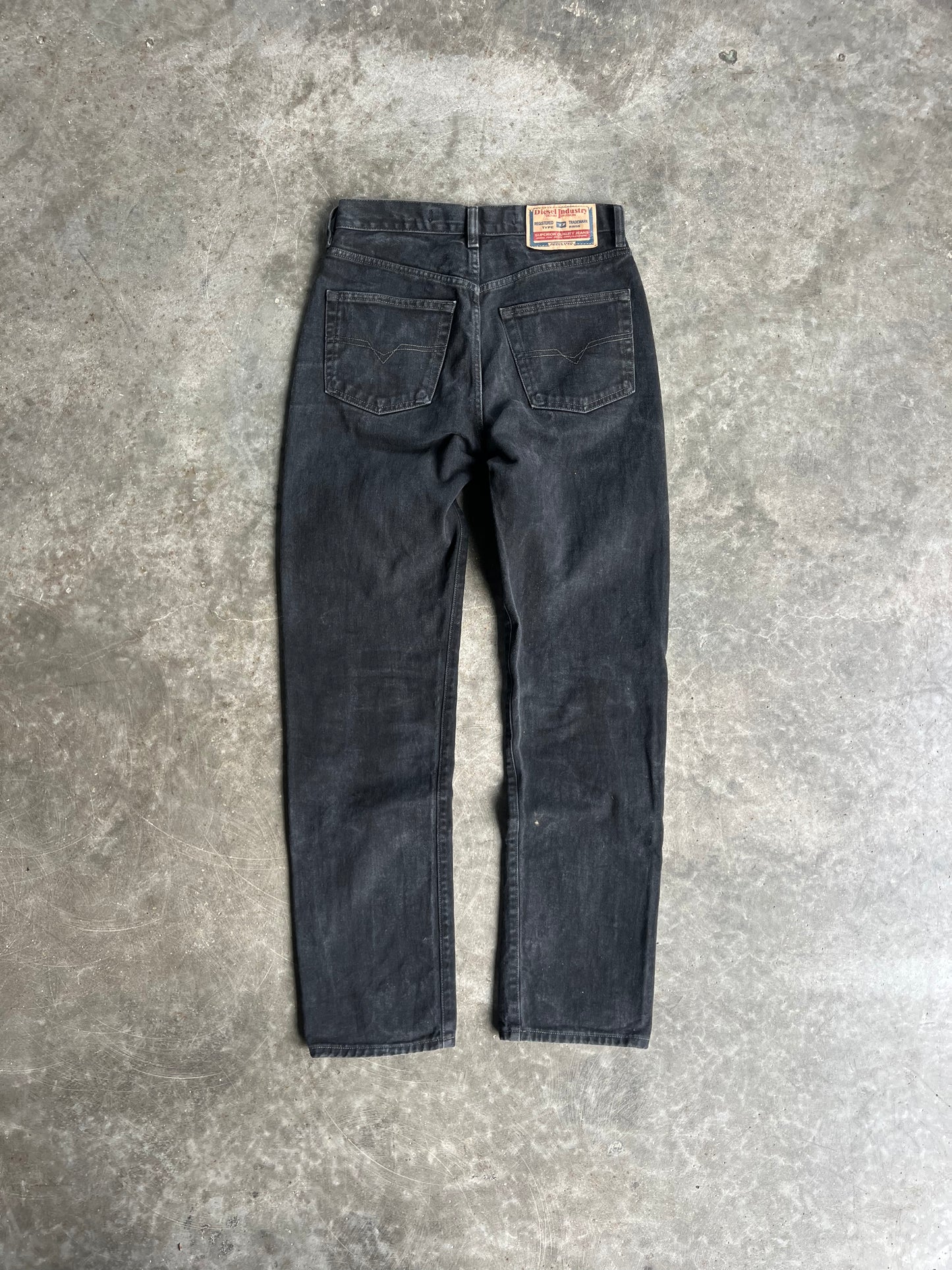 Vintage Black Diesel Industry Pants - 30