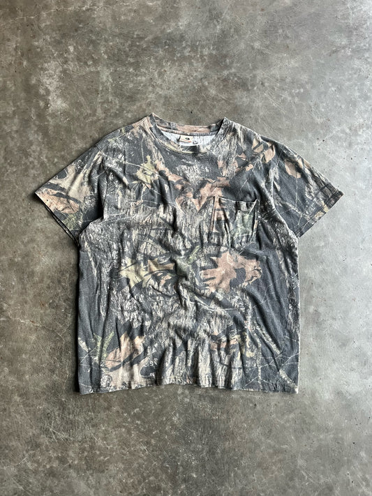 Vintage Mossy Oak Camo Shirt - XXL