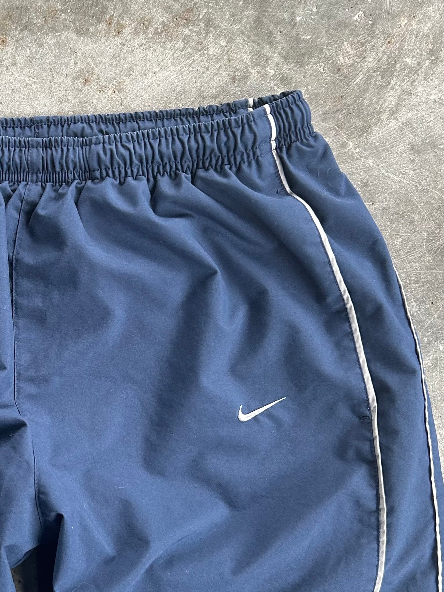 Vintage Navy Nike Track Pants - M