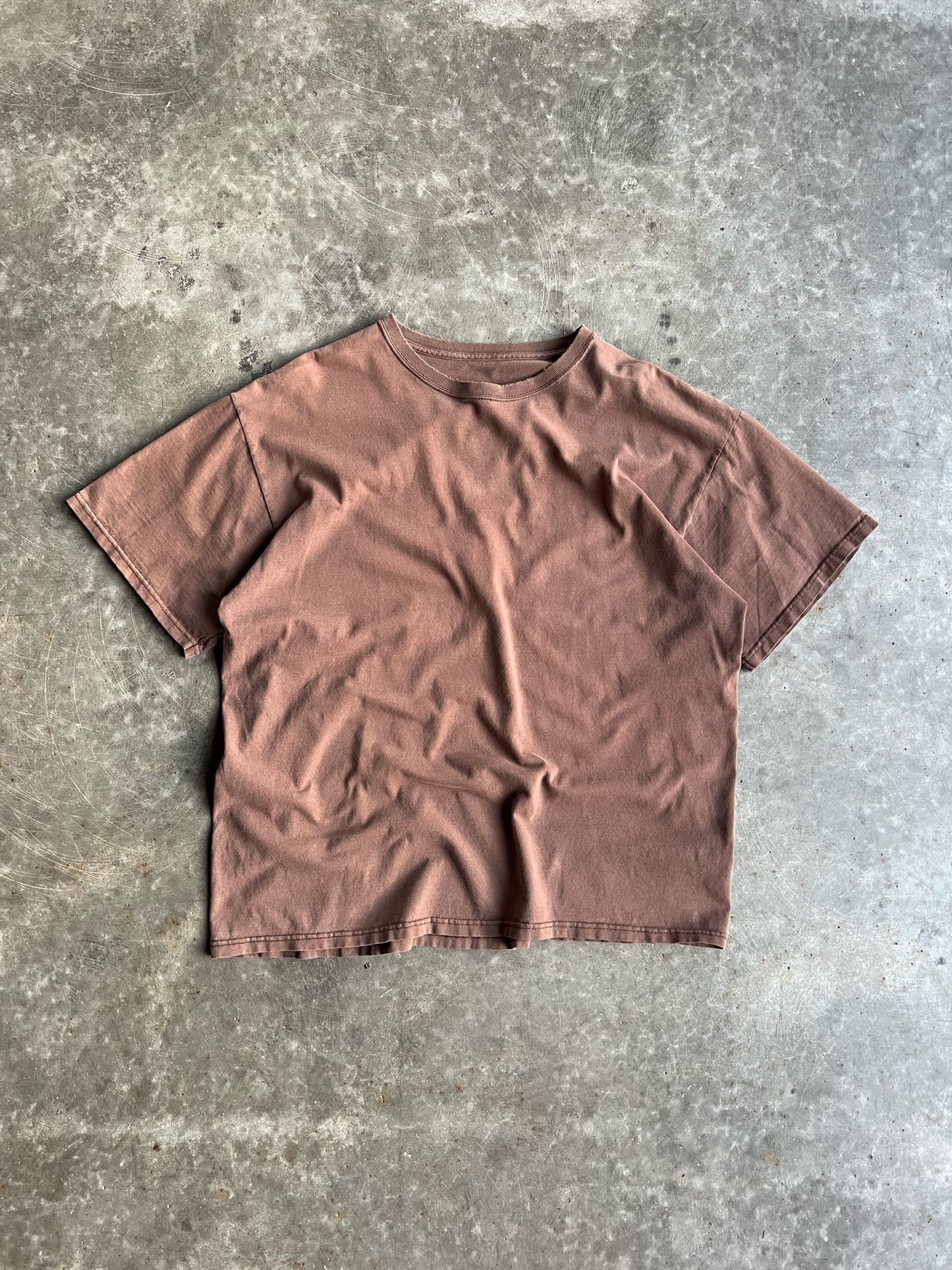 Vintage Brown Blank Shirt - XL