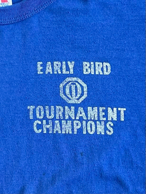 Vintage Single Stitch Early Bird Tournament Champions Shirt - XL