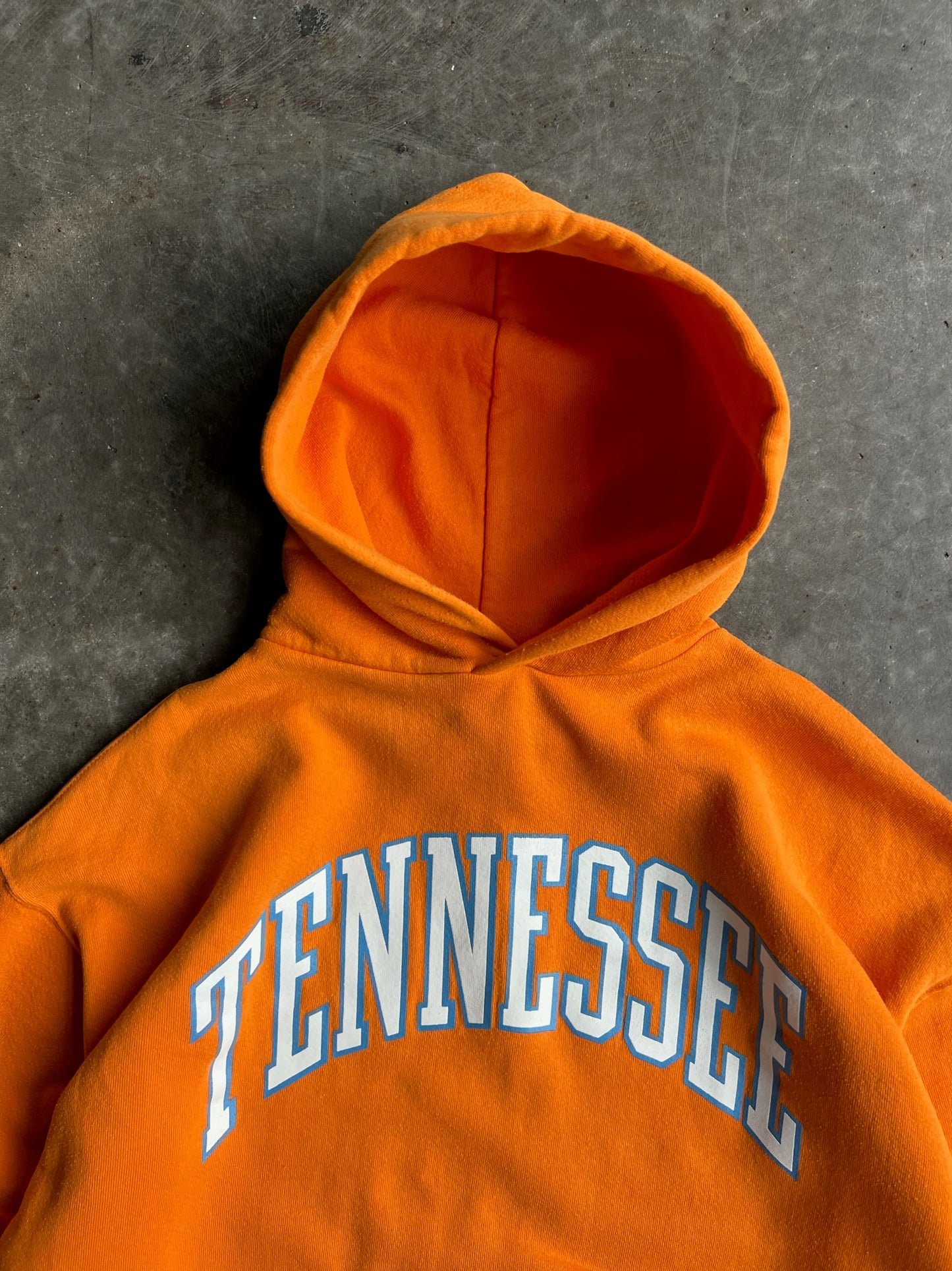 Vintage Orange Tennessee Russell Hoodie - XL