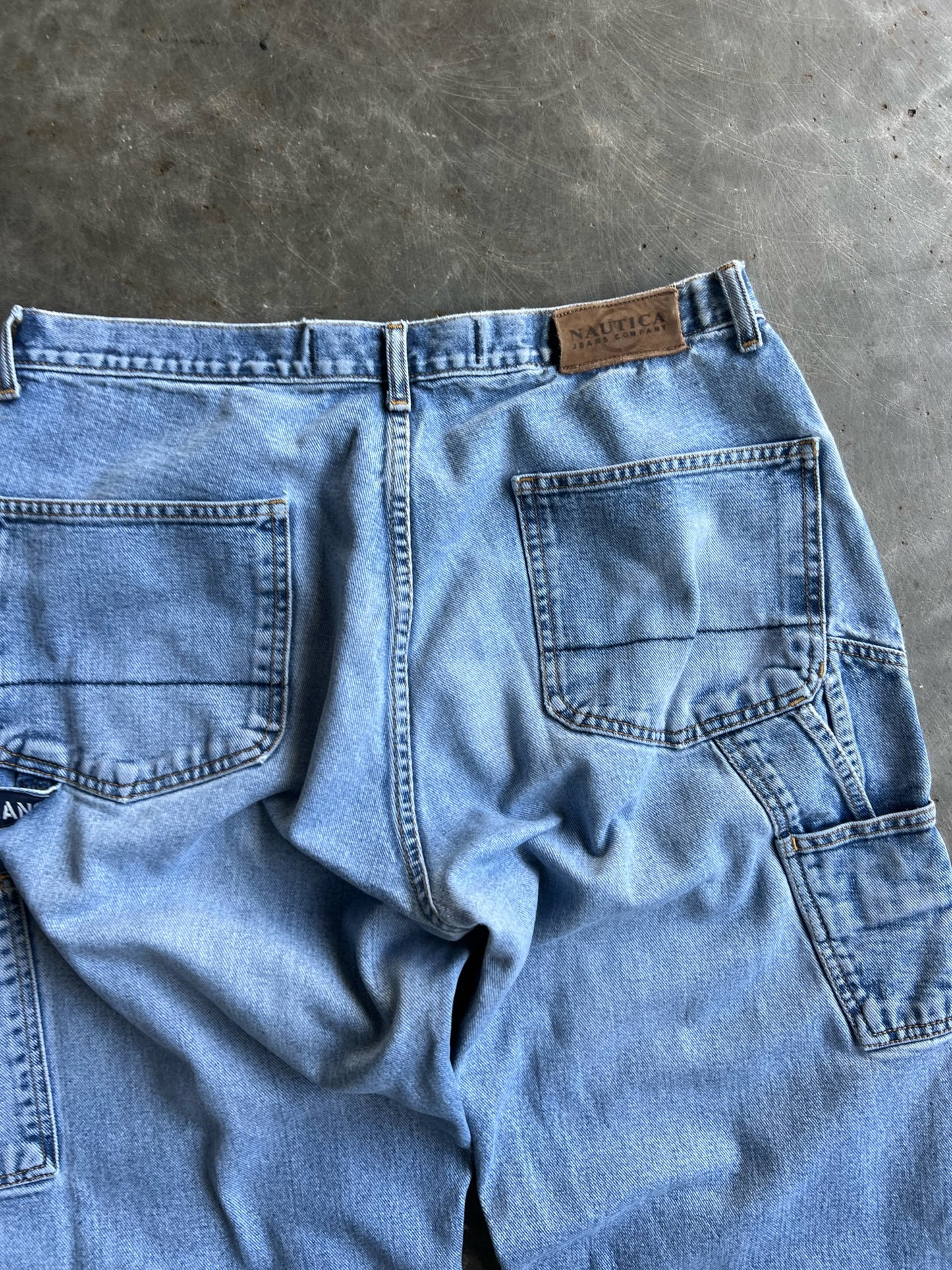 Vintage Light Wash Nautica Jeans - 36