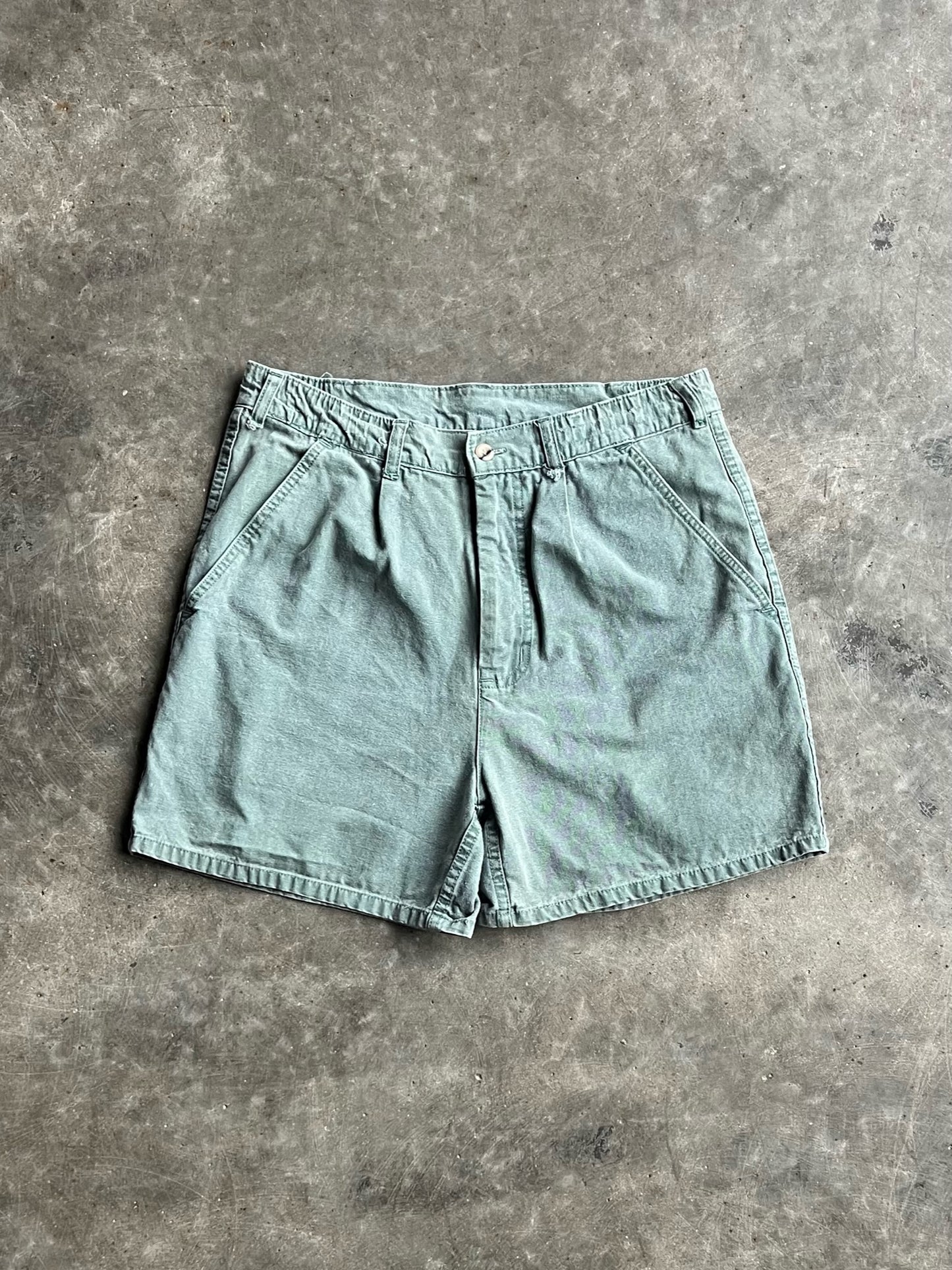 Vintage Green Woolrich Shorts - M