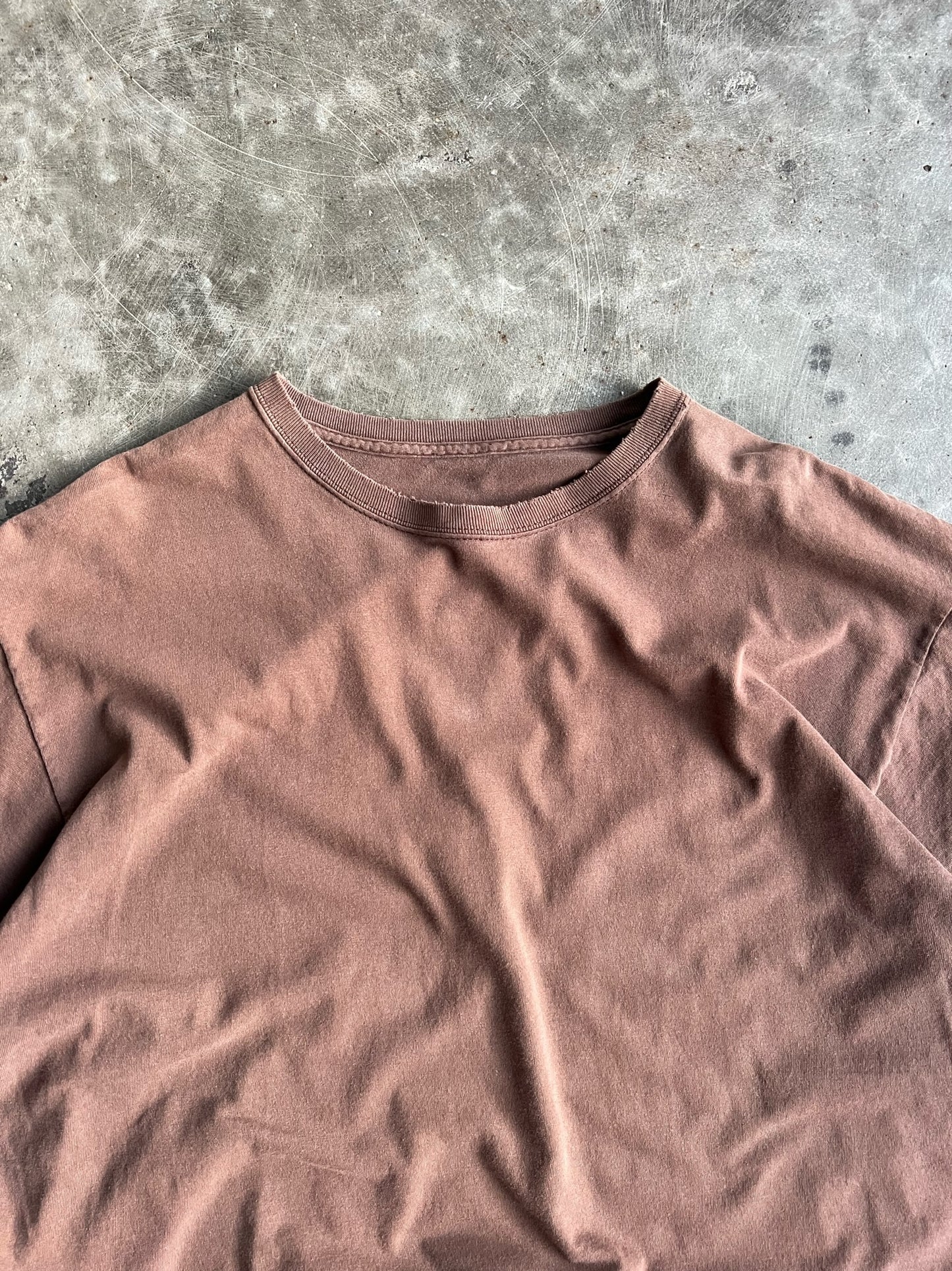 Vintage Brown Blank Shirt - XL