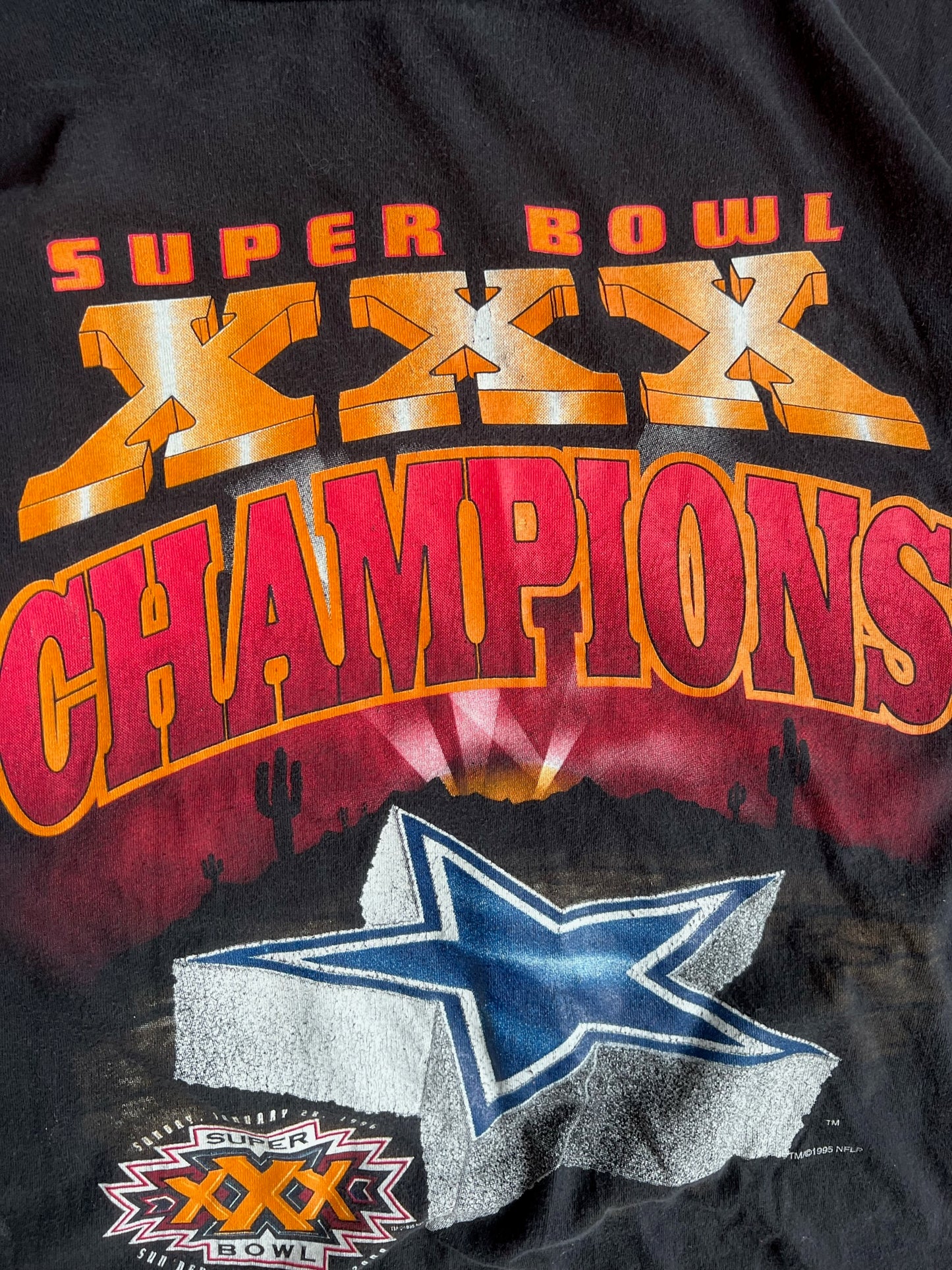 Vintage Super Bowl XXX Champions Dallas Cowboys Shirt - L