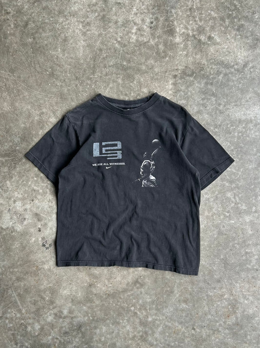 Vintage Black LeBron Nike Tee - S