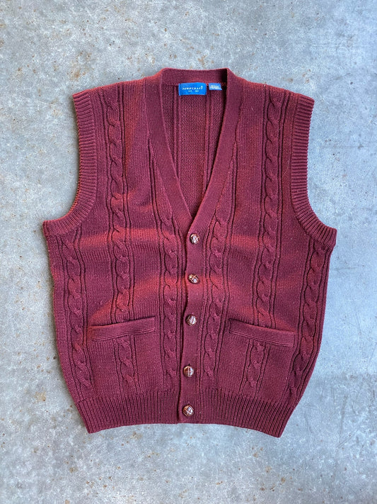 Vintage Towncraft Sweater Vest - M