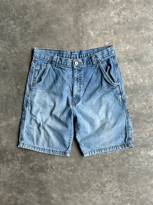 Vintage Wrangler Faded Denim Shorts - 32