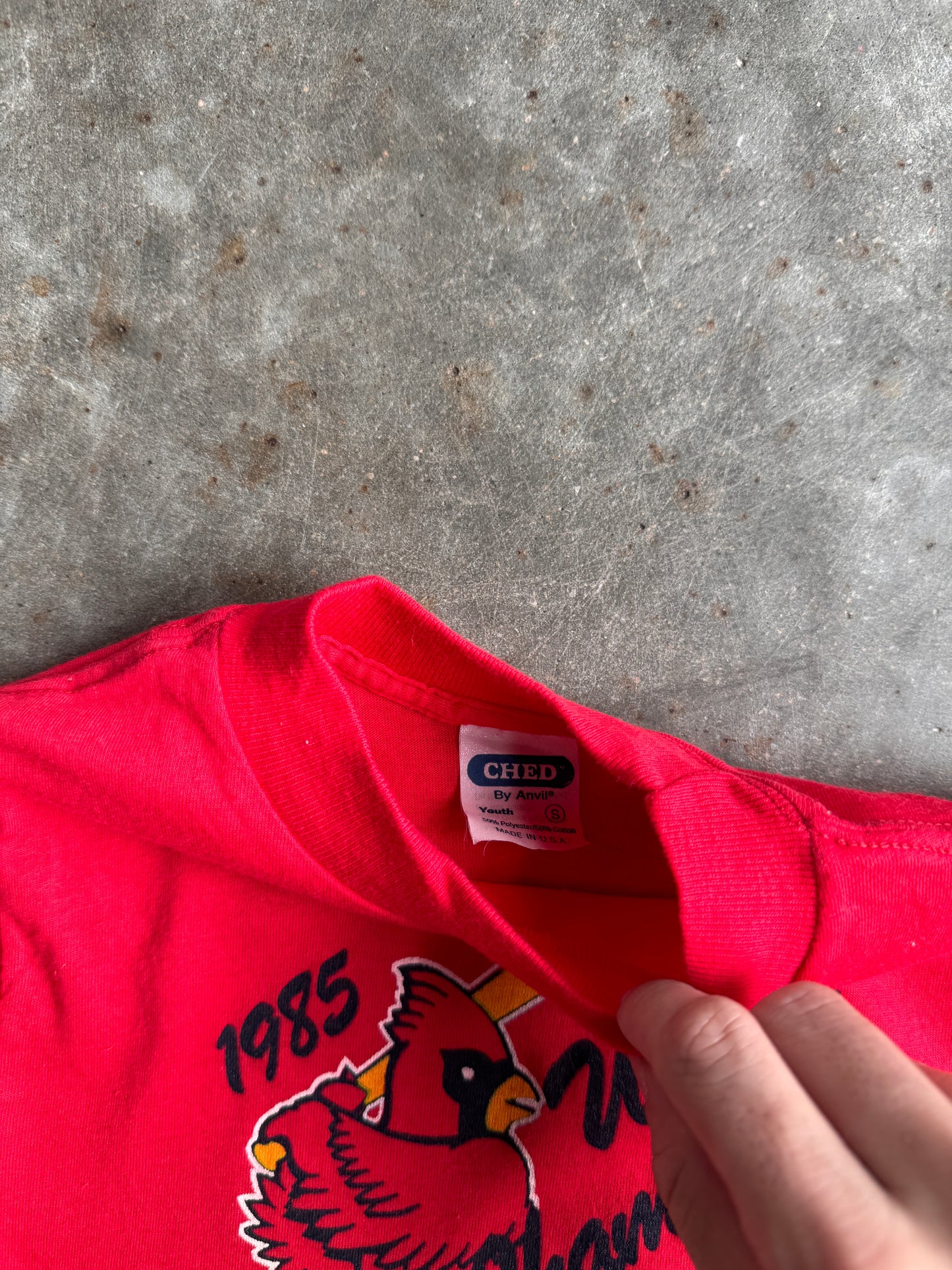 Vintage St. Louis Cardinals Baseball Baby Tee - S