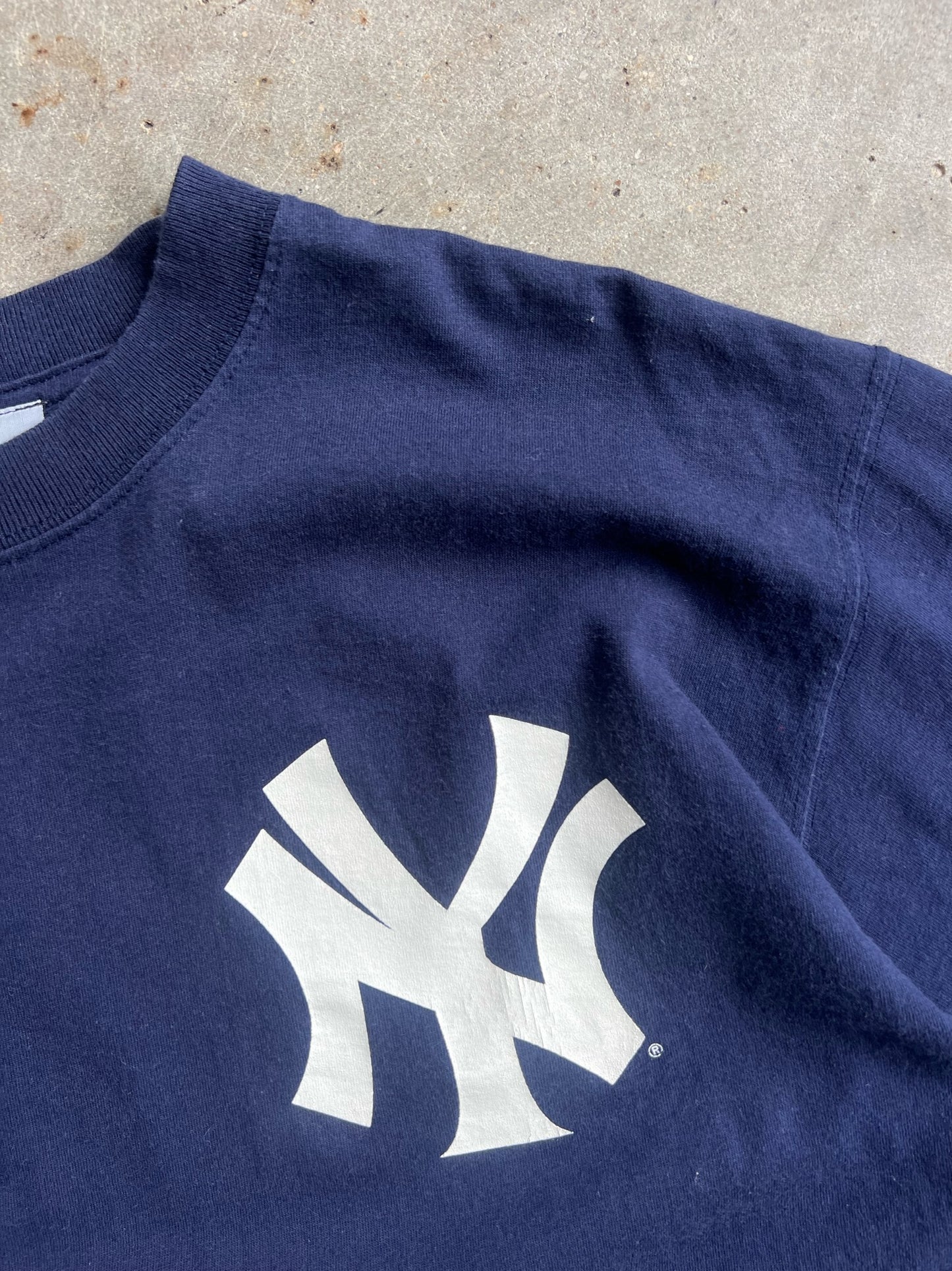 Vintage Navy Yankees Shirt - M