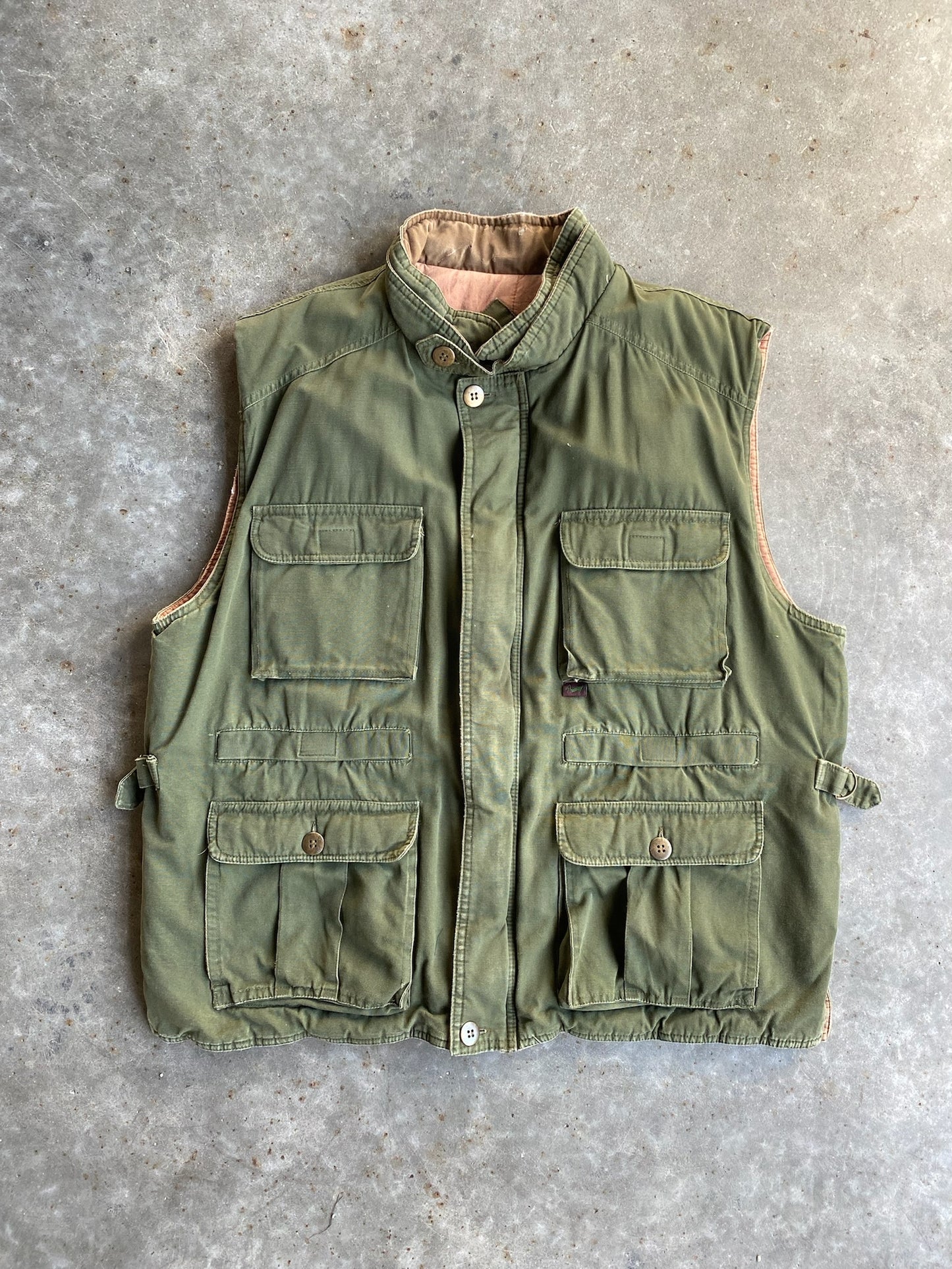 Vintage Army Vest - XL