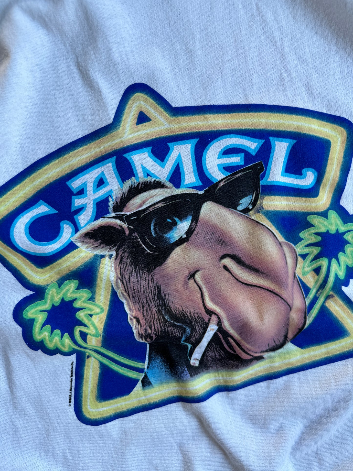 Vintage Camel Sleeve Pocket Shirt - XL