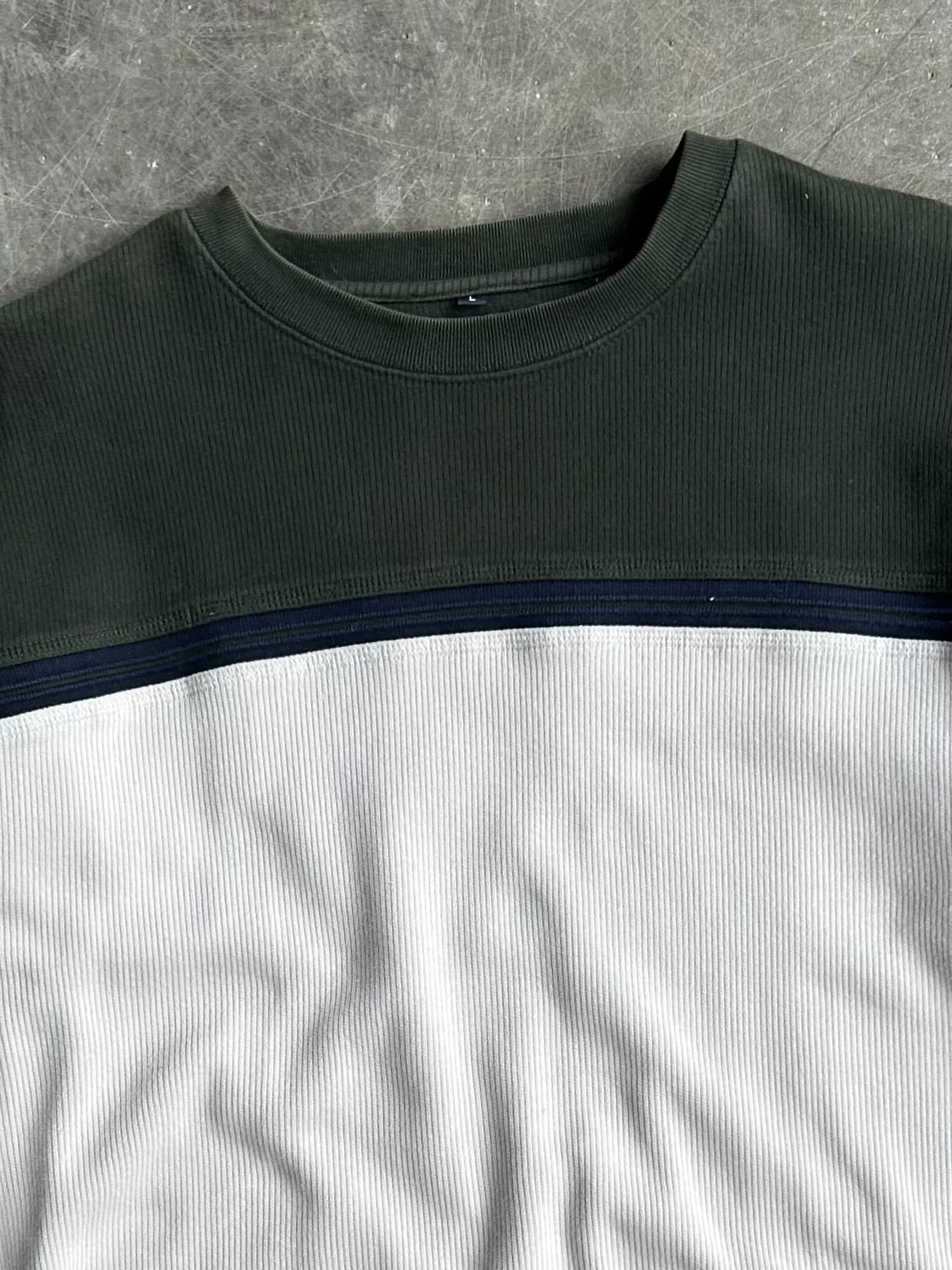 Vintage Zero Tolerance Cropped Sweater - L