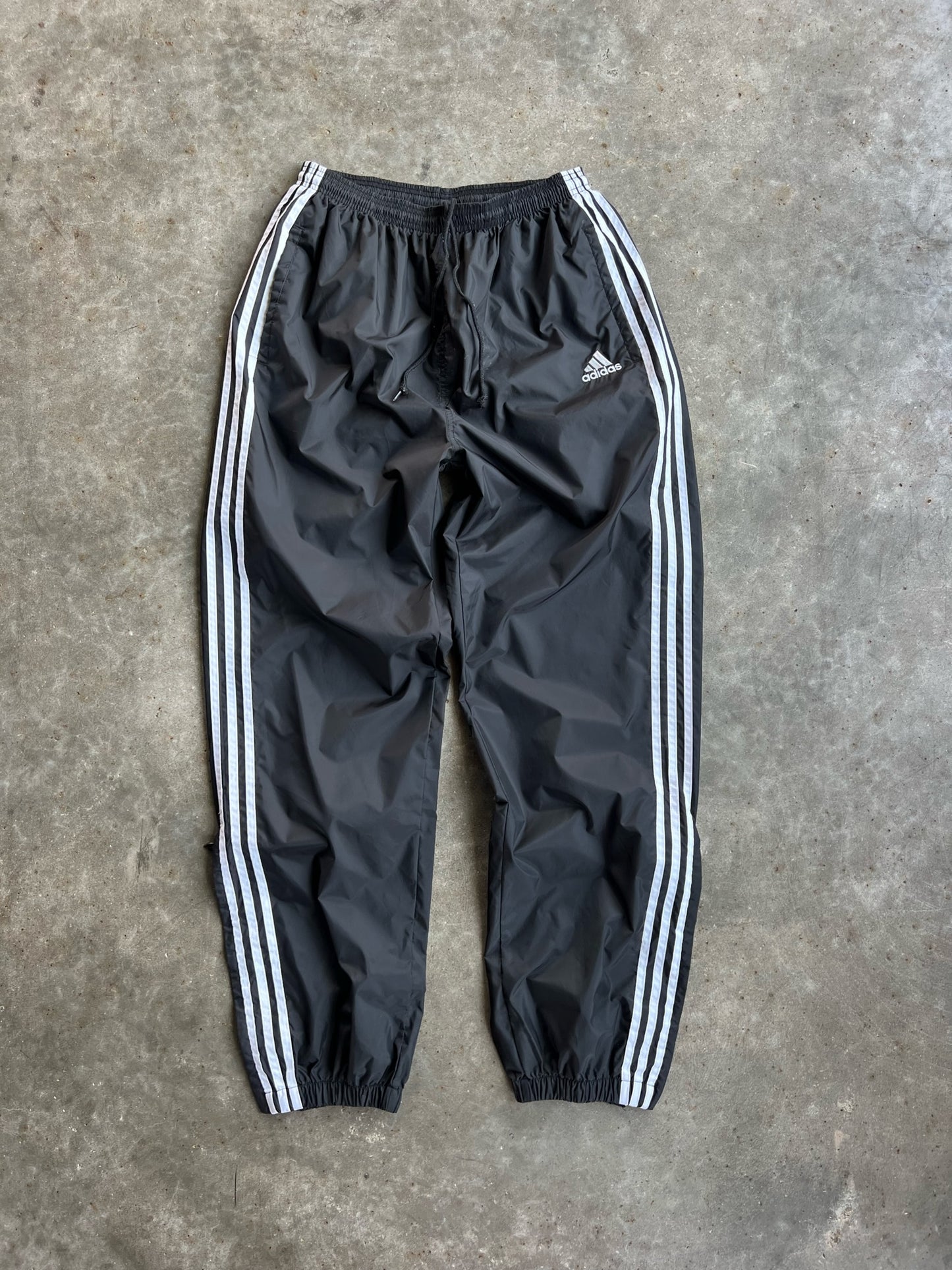 Vintage Black Adidas Track Pants - XL