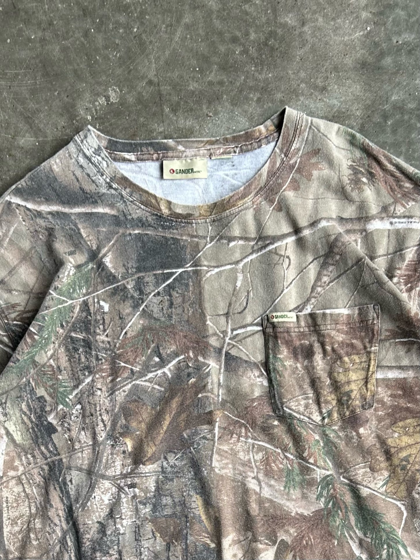 Vintage Gander Mtn. Camo Tee - XXL