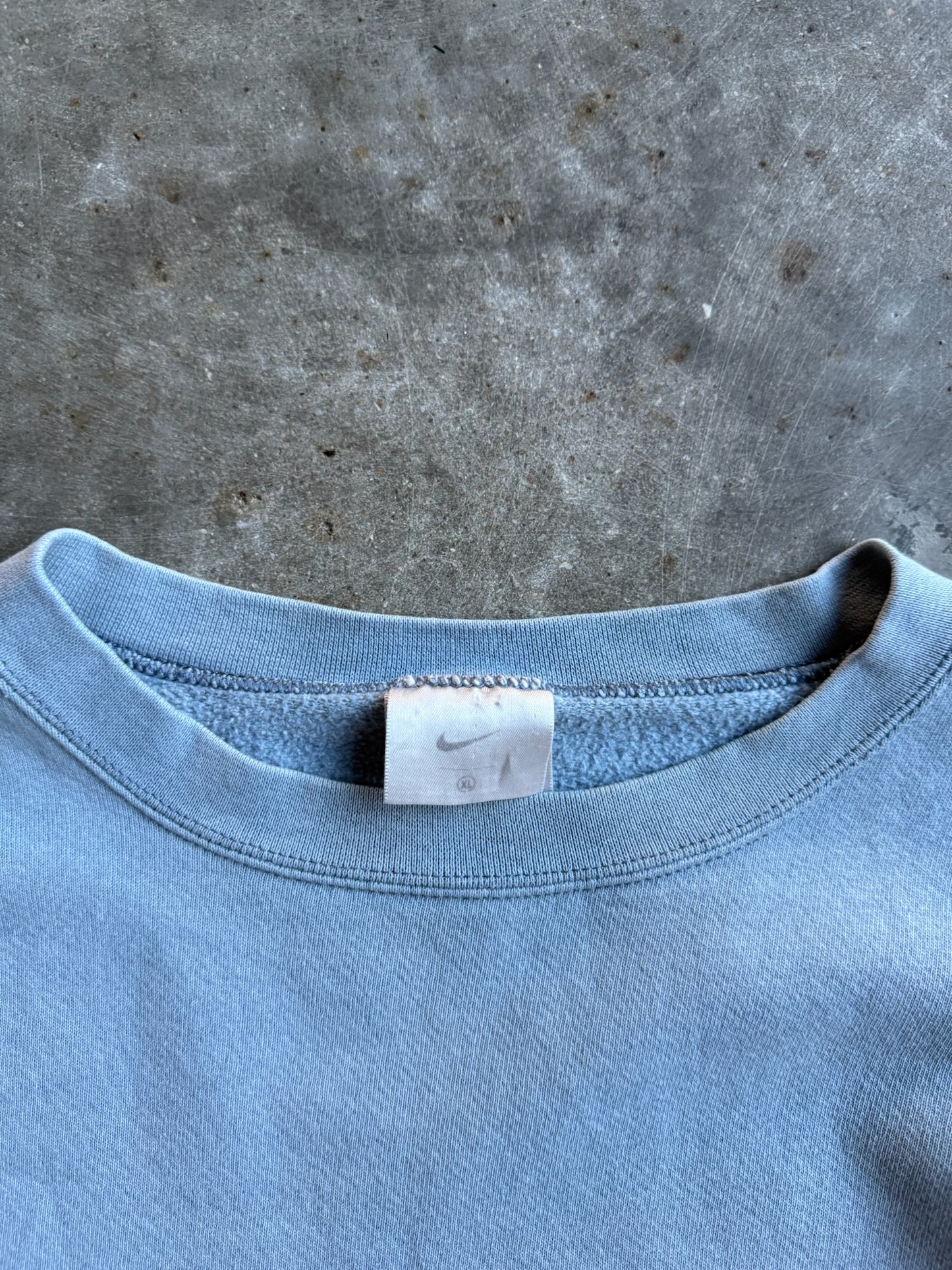 Vintage Dusty Blue Nike Crew - XL